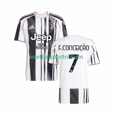 Juventus Francisco Conceicao 7 Thuis Shirt 2025-26